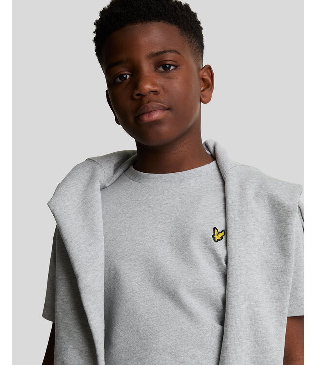 Lyle & Scott winter t-shirt jongens - licht grijs