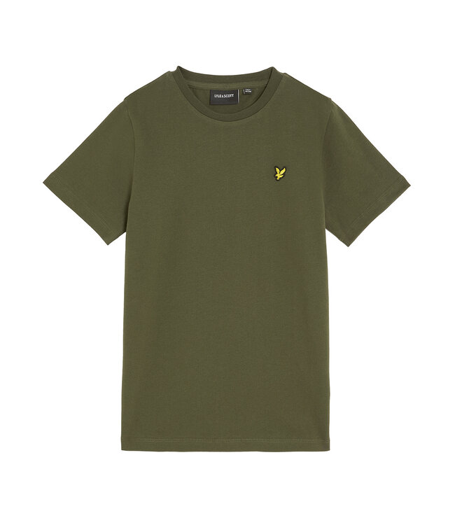 Lyle & Scott winter t-shirt jongens - donker groen