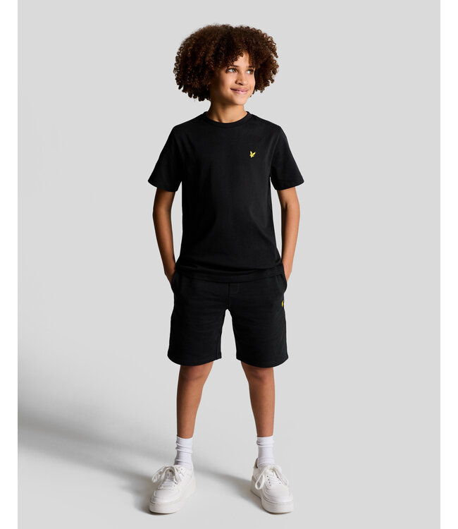 Lyle & Scott winter t-shirt jongens - zwart