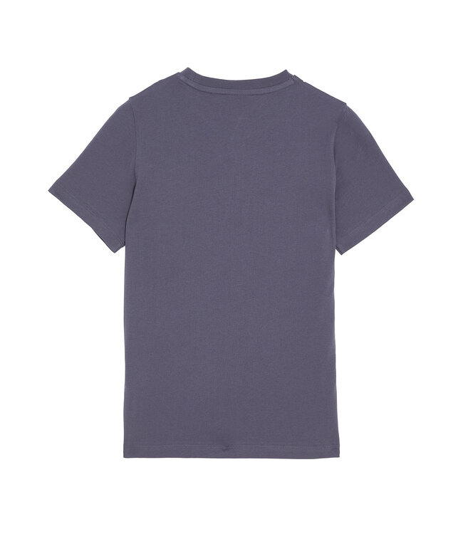 Lyle & Scott winter t-shirt jongens - donker blauw - geborduurd