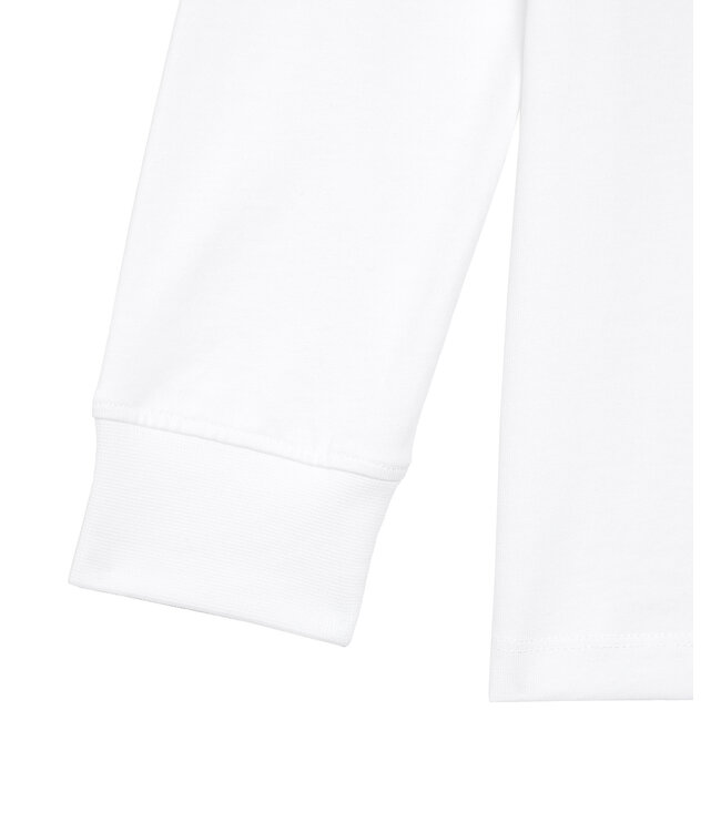 Lyle & Scott winter t-shirt jongens - wit - longsleeve