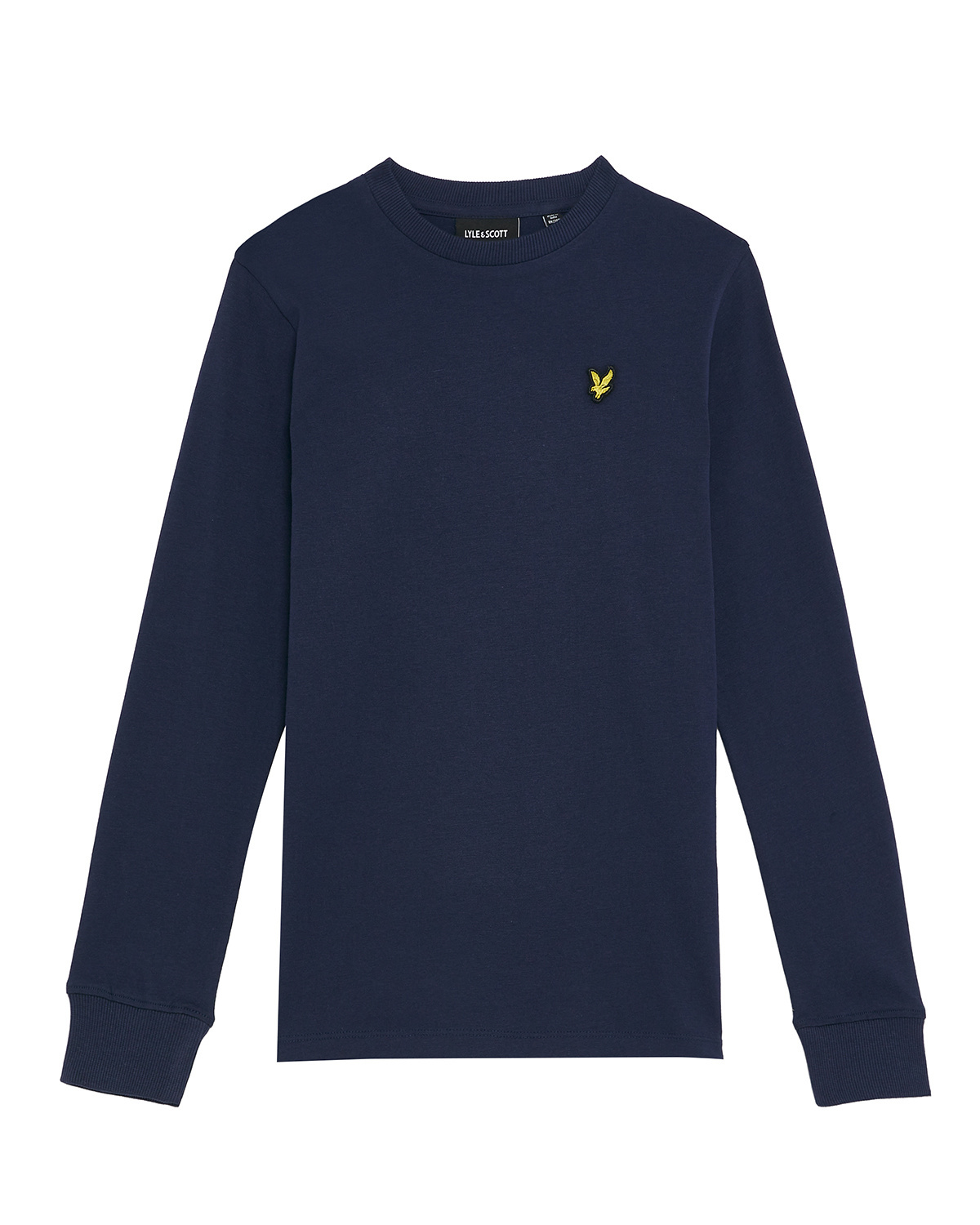 Lyle & Scott winter t-shirt jongens - navy blauw - longsleeve afbeelding