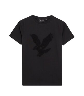 Lyle & Scott winter t-shirt jongens - zwart