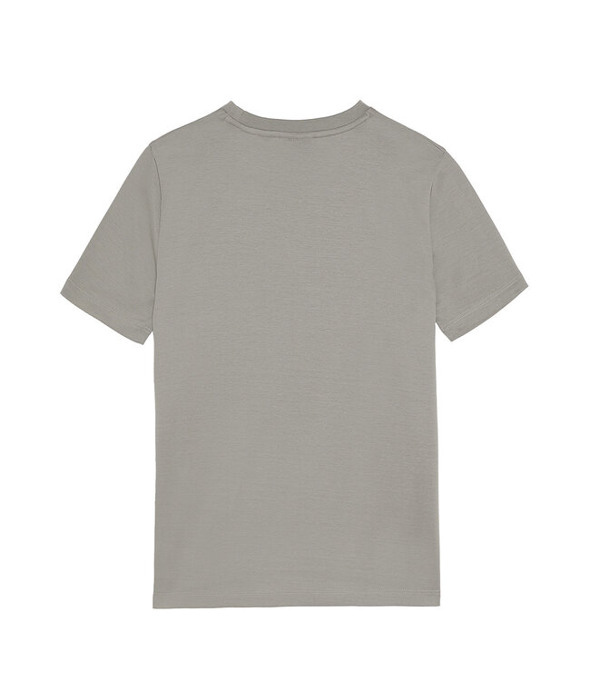 Lyle & Scott winter t-shirt jongens - grijs - Tonal