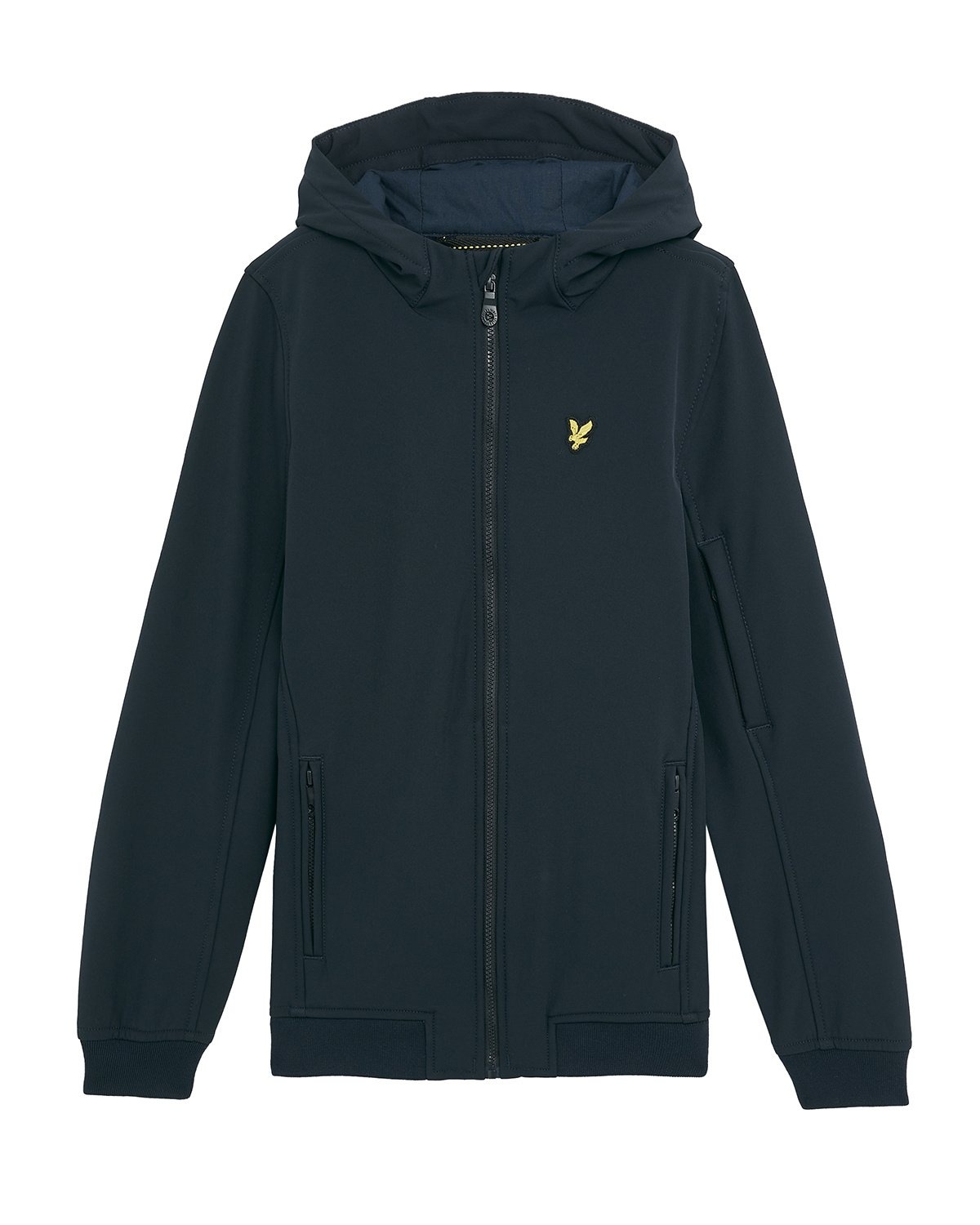 Lyle & Scott winter softshell jas jongens - donker navy blauw - capuchon afbeelding