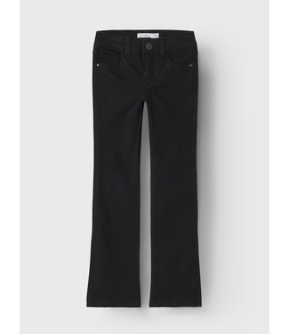 Name it winter jeansbroek meisjes - zwart - bootcut fit - NkfPolly