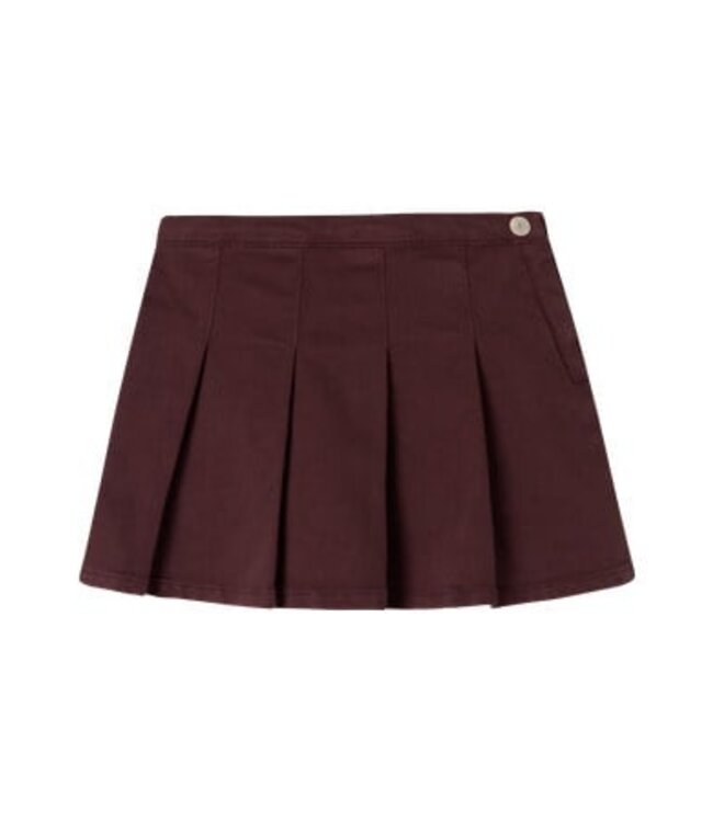 Name it winter rok meisjes - paars - NkfRose