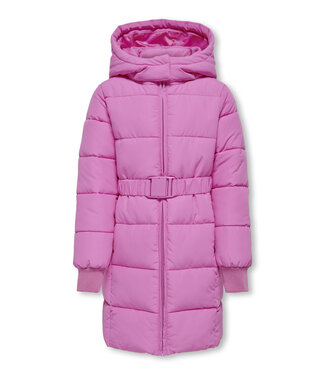 Kids ONLY winter winterjas meisjes - roze - gewatteerd - KogMaggi
