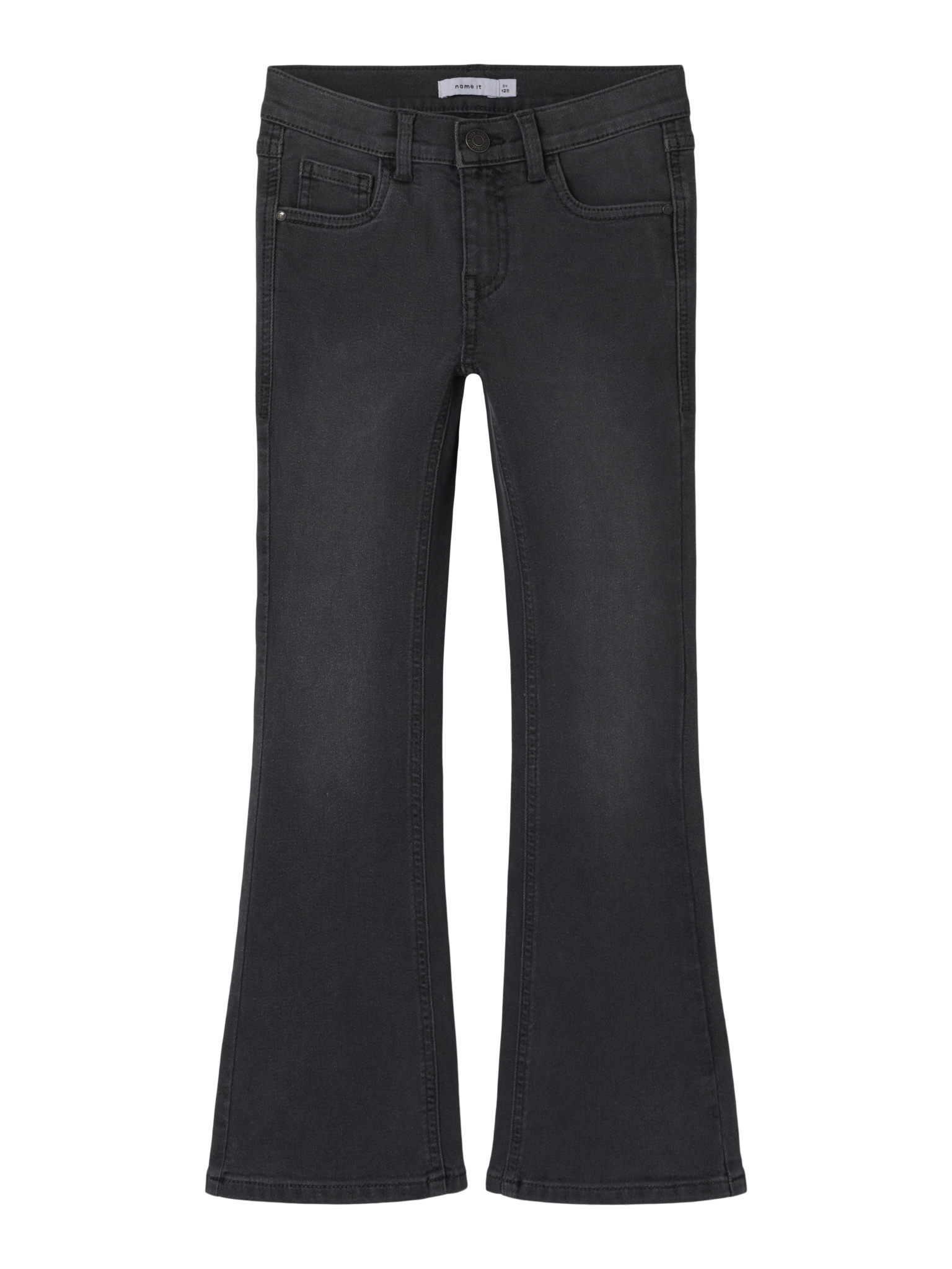 Name it winter jeansbroek meisjes - grijs - bootcut fit - NkfPolly afbeelding