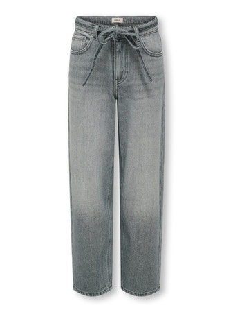 Kids ONLY winter jeansbroek meisjes - grijs - KogGianna - balloon fit afbeelding