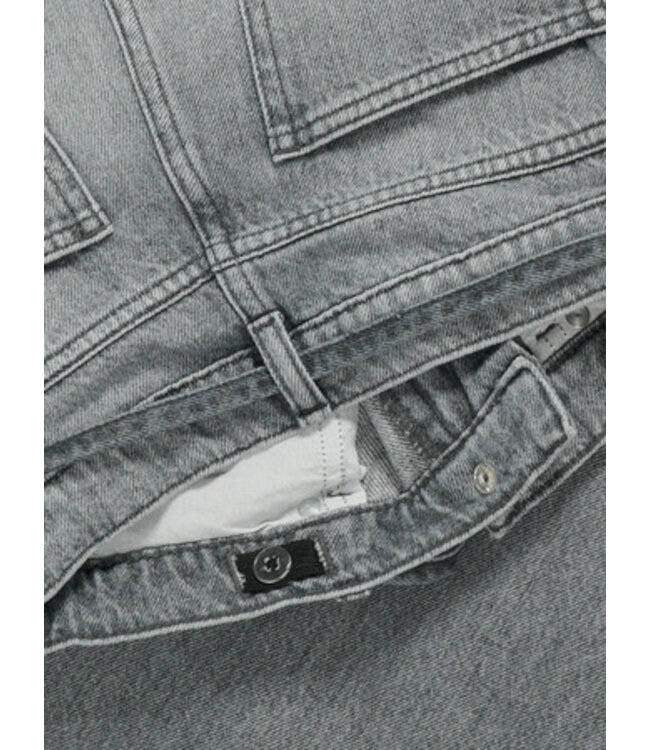 Kids ONLY winter jeansbroek meisjes - grijs - KogGianna - balloon fit