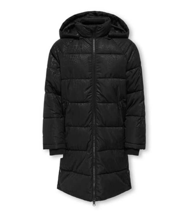 Kids ONLY winter winterjas meisjes - zwart - KogMia -puffer