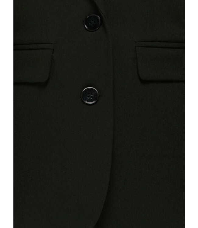 Kids ONLY winter blazer meisjes - zwart - KogKira - oversize fit