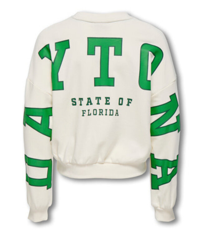 Kids ONLY winter sweater meisjes - wit - KogSally - box fit