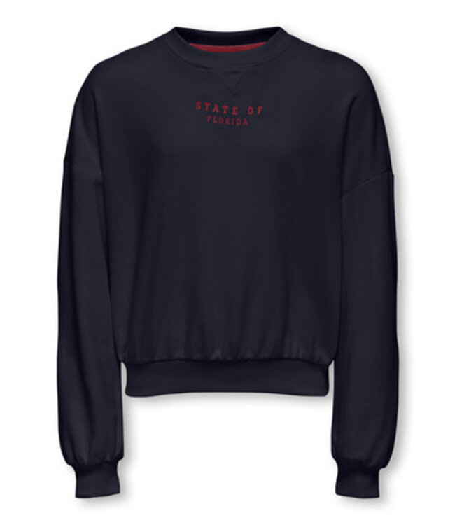 Kids ONLY winter sweater meisjes - zwart - KogSally - box fit