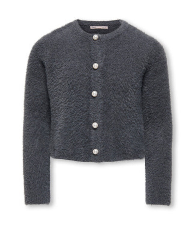 Kids ONLY winter vest meisjes - grijs - KogPiumo - regular fit