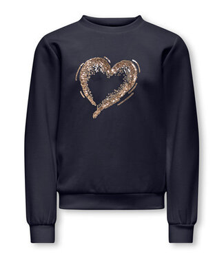 Kids ONLY winter sweater meisjes - blauw - KogMarcy - regular fit