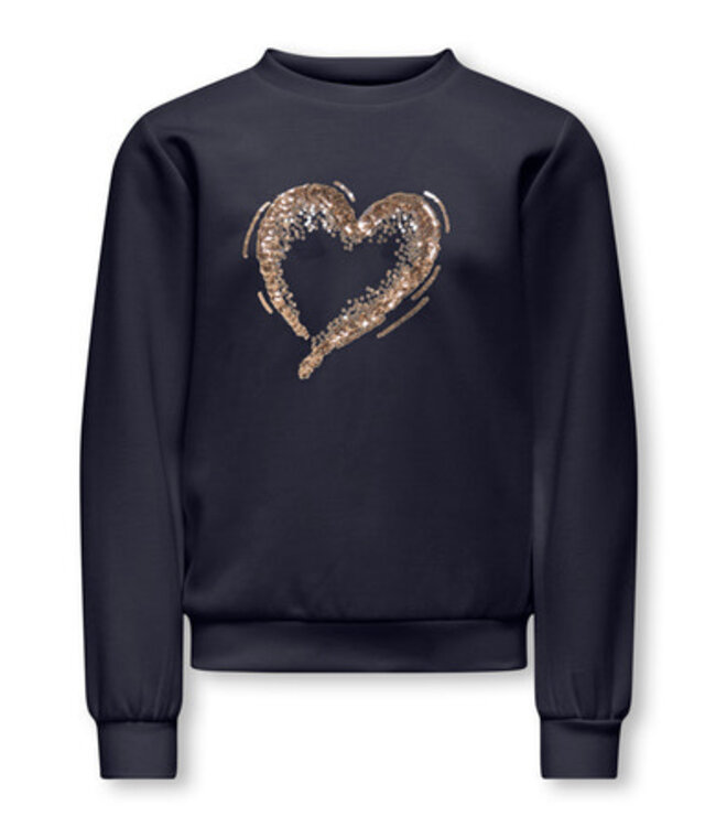 Kids ONLY winter sweater meisjes - blauw - KogMarcy - regular fit