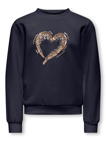 Kids ONLY winter sweater meisjes - blauw - KogMarcy - regular fit afbeelding