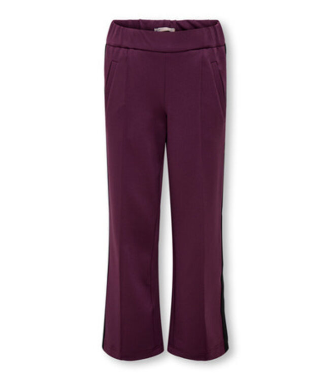Kids ONLY winter broek meisjes - paars - KogWarm - wide leg fit