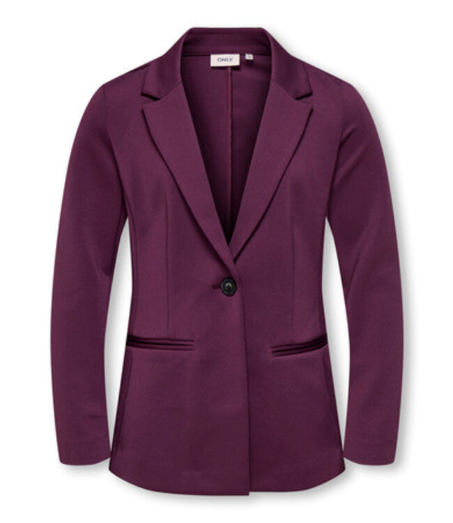 Kids ONLY winter blazer meisjes - paars - KogWarm - regular fit