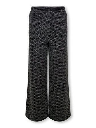 Kids ONLY winter broek meisjes - zwart - KogQueen - regular fit, glitter afbeelding