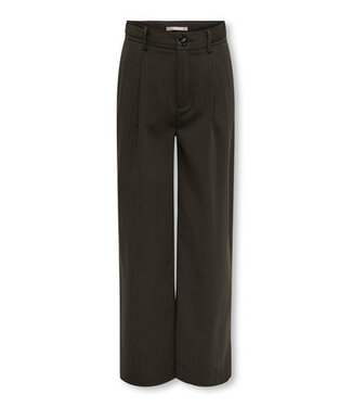 Kids ONLY winter broek meisjes - grijs - KogAlden - wide leg fit Kids ONLY winter broek meisjes - grijs - KogAlden - wide leg fit
