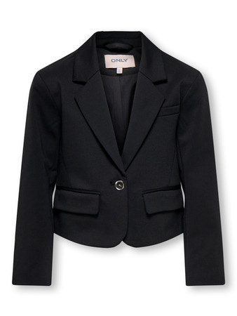 Kids ONLY winter blazer meisjes - zwart - KogPeach - oversize fit afbeelding