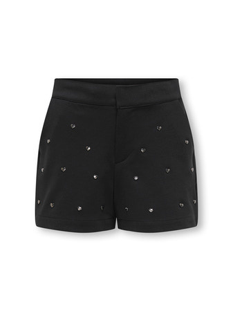 Kids ONLY winter shorts meisjes - zwart - KogPeach - straight fit afbeelding
