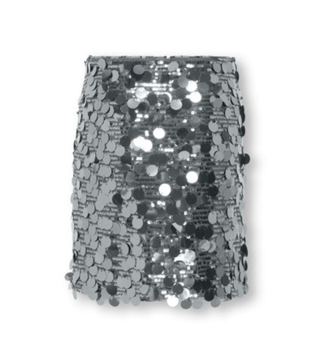 Kids ONLY winter rok meisjes - grijs - KogJadel - pailletten