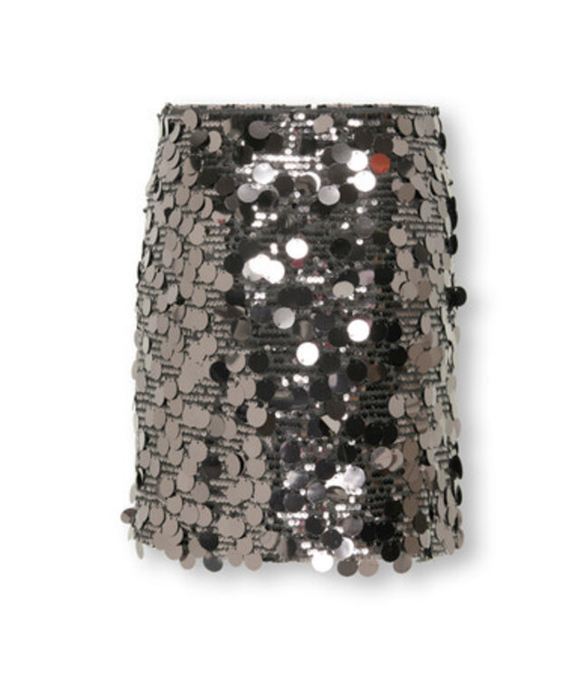 Kids ONLY winter rok meisjes - grijs - KogJadel - pailletten