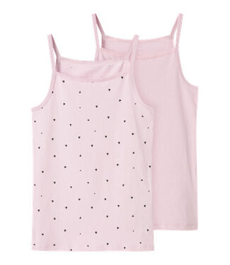 Name it winter ondergoed meisjes - roze - 2p top - NkfShort