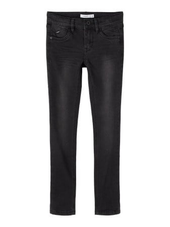 Name it winter jeansbroek jongens - zwart - skinny fit - NkmPete afbeelding
