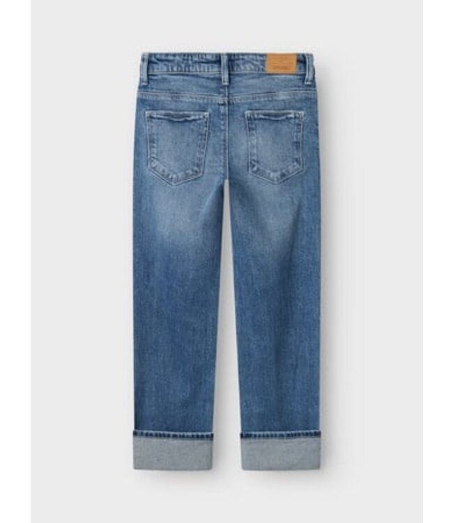 Name it winter jeansbroek meisjes - blauw - straight fit - NkfRose