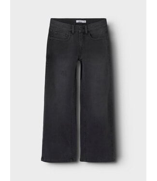 Name it winter jeansbroek meisjes - grijs - wide leg fit - NkfRose