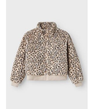 Name it winter winterjas meisjes - bruin - NkfMila