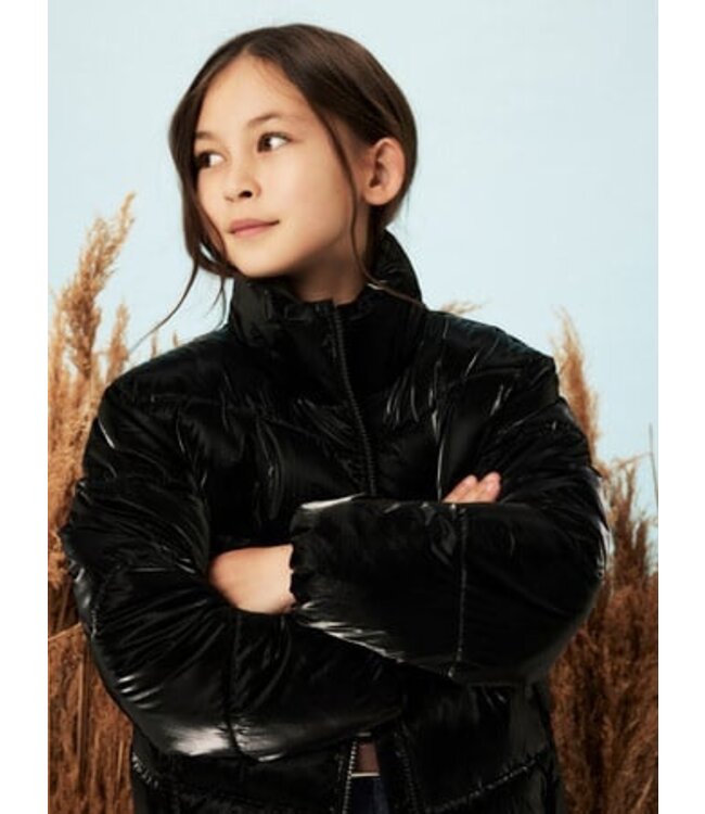 Name it winter winterjas meisjes - zwart - puffer - NkfManon