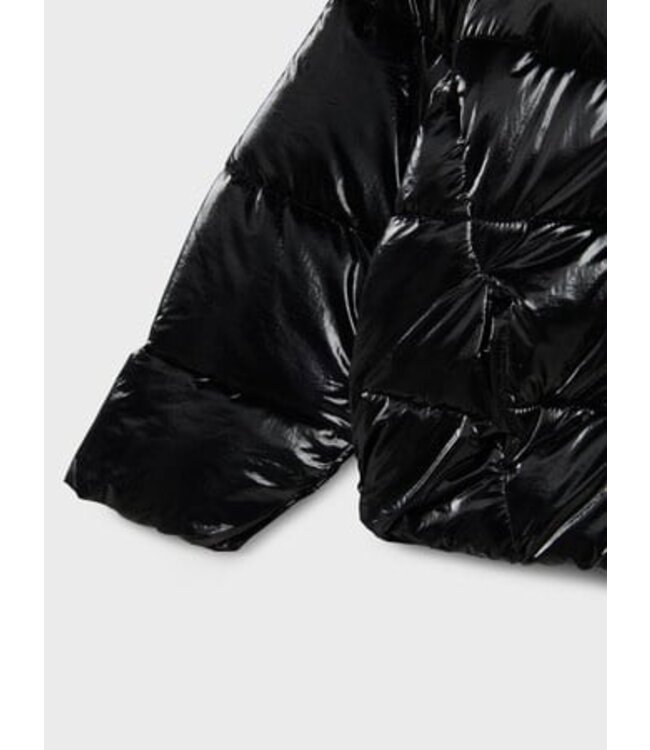 Name it winter winterjas meisjes - zwart - puffer - NkfManon