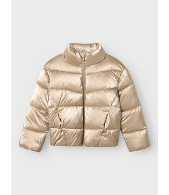 Name it winter winterjas meisjes - goud - puffer - NkfManon