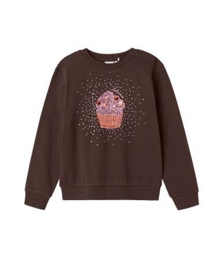 Name it winter sweater meisjes - paars - regular fit - NkfNuasa