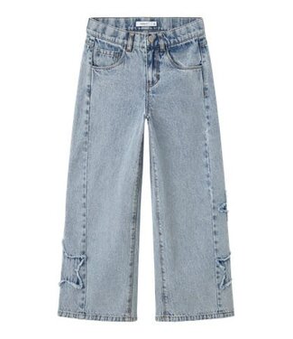 Name it winter jeansbroek meisjes - blauw - skater fit - NkfBella