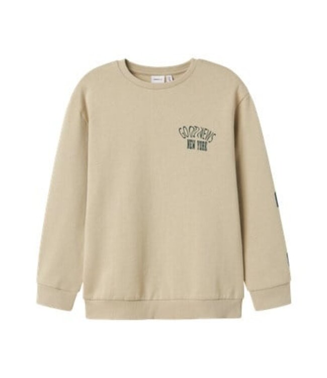 Name it winter sweater jongens - beige - regular fit - NkmNolen
