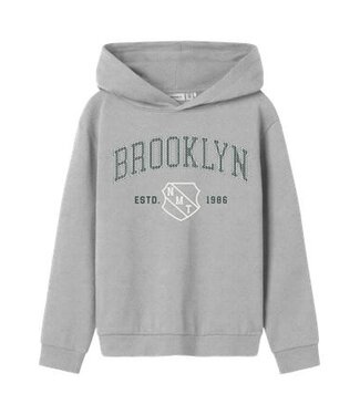 Name it winter sweater jongens - grijs - regular fit - NkmNewi