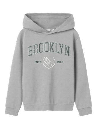 Name it winter sweater jongens - grijs - regular fit - NkmNewi afbeelding