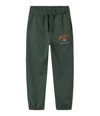 Name it winter sweat broek jongens - grijs - regular fit - NkmNewi