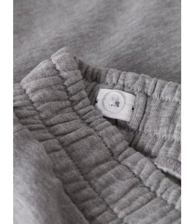 Name it winter sweat broek jongens - grijs - regular fit - NkmNewi