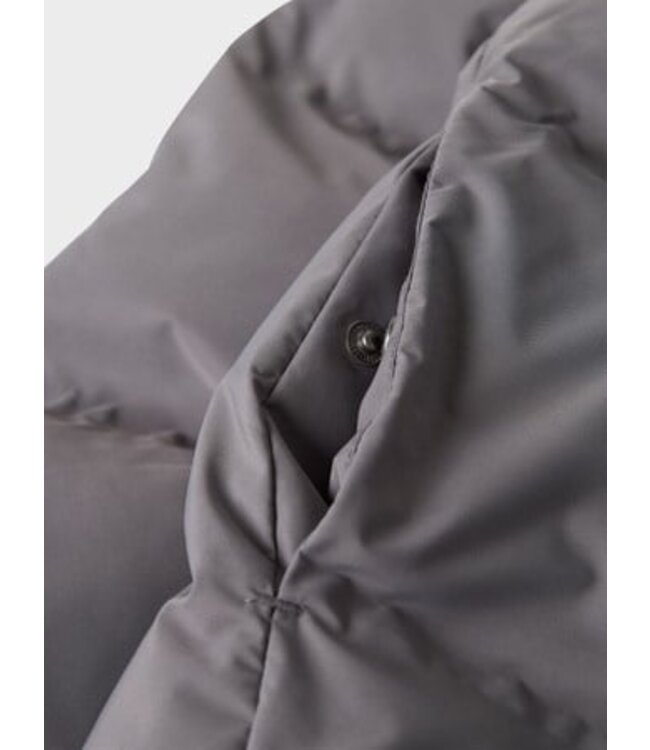 Name it winter winterjas jongens - grijs - puffer - NknMusk