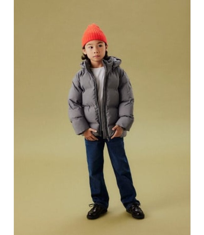 Name it winter winterjas jongens - grijs - puffer - NknMusk