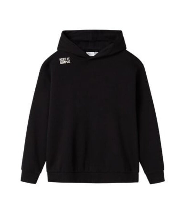 Name it winter sweater jongens - zwart - relaxed fit - NkmBronx