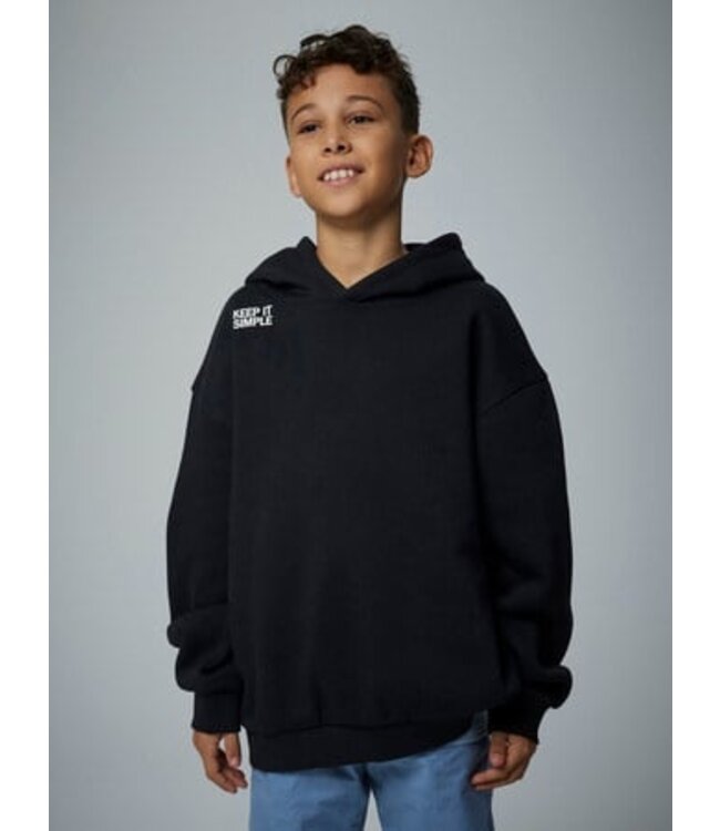 Name it winter sweater jongens - zwart - relaxed fit - NkmBronx